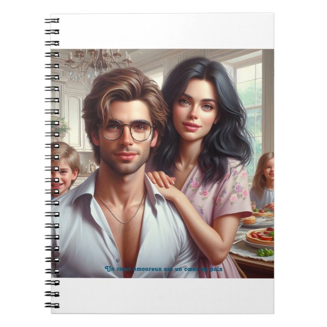 - A Moment of Sweetness Notebook (Front)