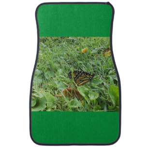 A Monarch Butterfly  Car Floor Mat