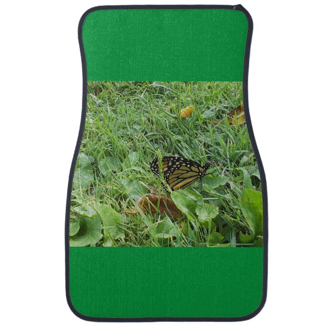 A Monarch Butterfly  Car Floor Mat (Front)