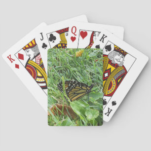 A Monarch Butterfly Classic Playing Cards