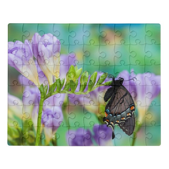 A Monarch Butterfly | Danaus Plexippus Jigsaw Puzzle (Puzzle Horizontal)
