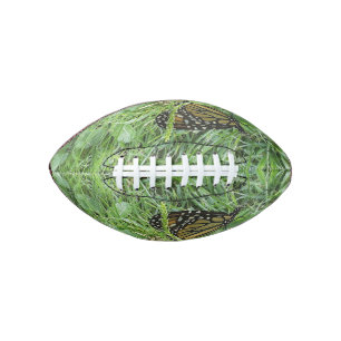 A Monarch Butterfly Football