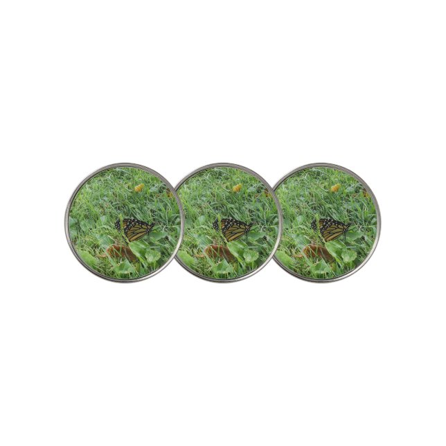 A Monarch Butterfly Golf Ball Marker (3 Up)