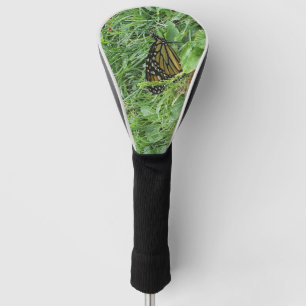 A Monarch Butterfly Golf Head Cover