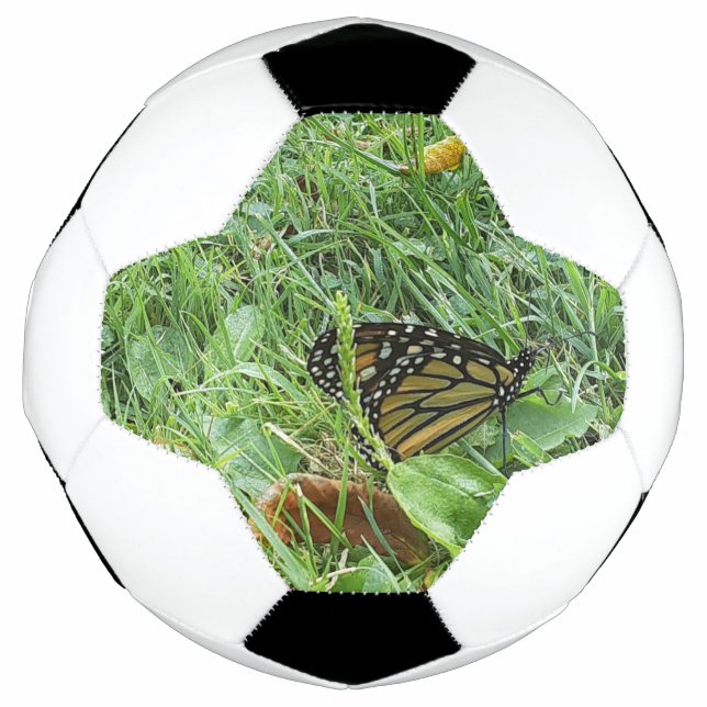 A Monarch butterfly  Soccer Ball (Front)