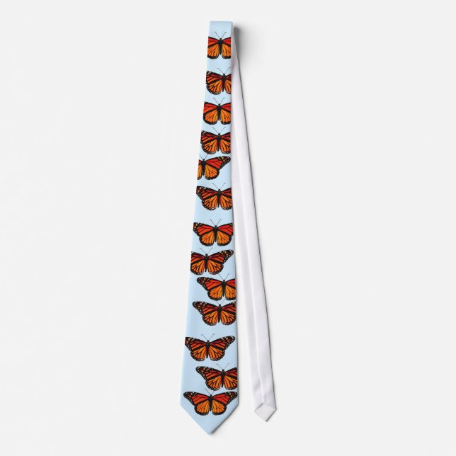 A Monarch Butterfly Tie (Front)