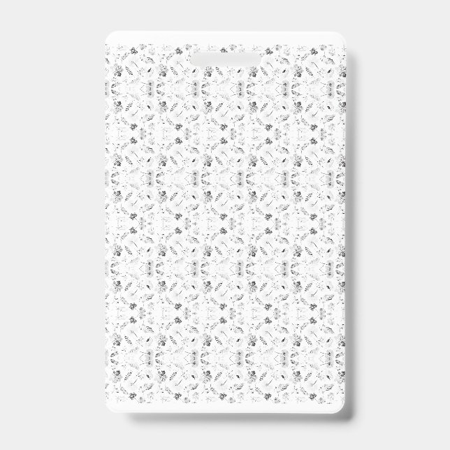 A monochromatic design showcasing a multitude of f badge (Front)