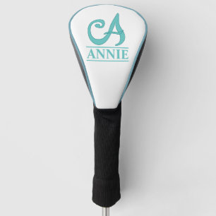 A Monogrammed Golf Head Cover