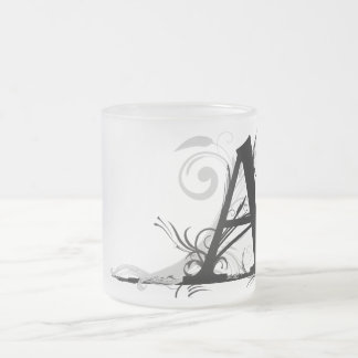 "A" - Monogrammed Mug