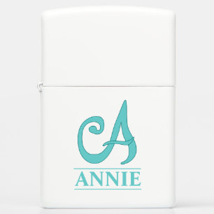 A Monogrammed Zippo Lighter