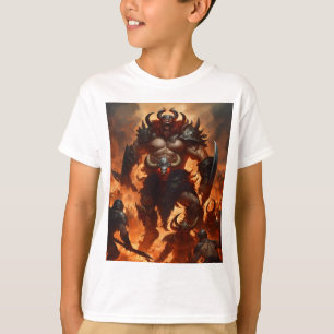 A monster warrior with the head of a ram 2 T-Shirt