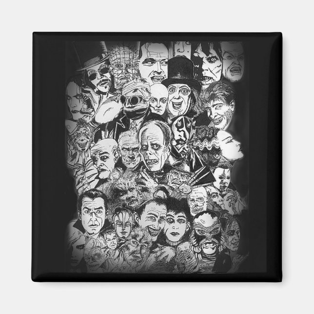 A Monster's Life For Me Magnet (Front)