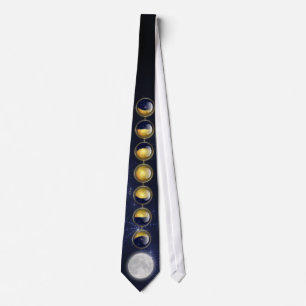 A Month in the Life of the Moon Tie