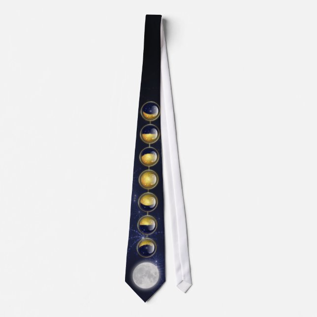 A Month in the Life of the Moon Tie (Front)
