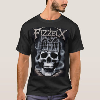A monumental skull design T-shirt