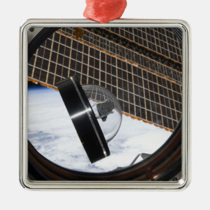 A moon rock 2 metal ornament