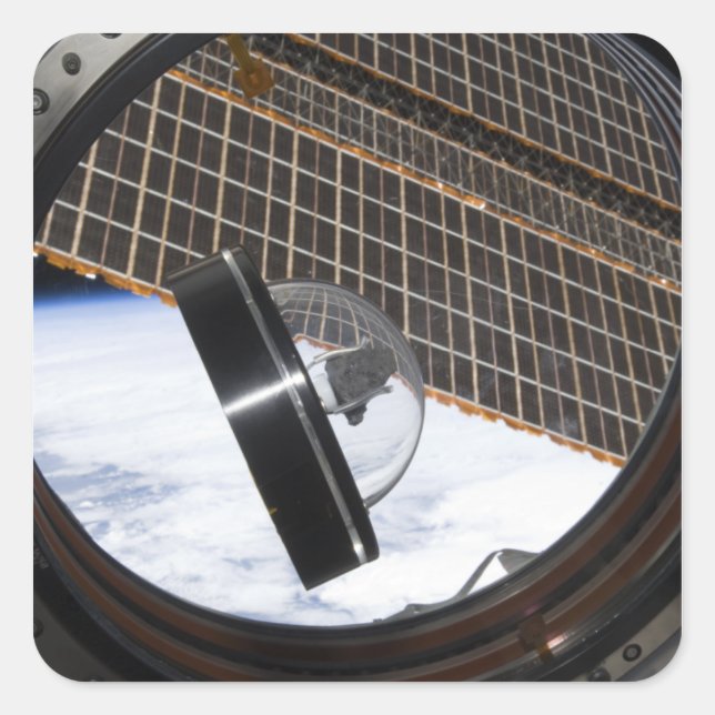 A moon rock 2 square sticker (Front)