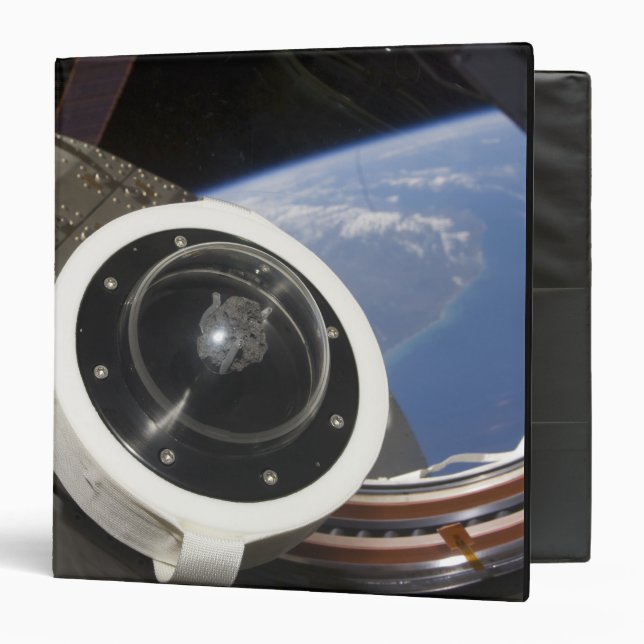A moon rock 3 ring binder (Front/Inside)