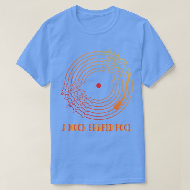 A MOON SHAPED POOL RADIOHEAD T-Shirt (Design Front)