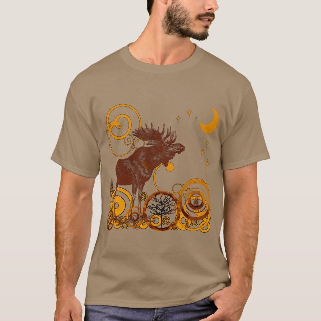 A Moose in my Pocket T-Shirt (Front)