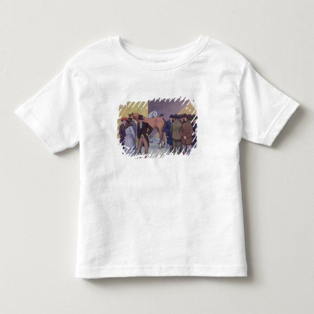 A Morning at Tattersall's (oil on canvas) Toddler T-shirt (Front)