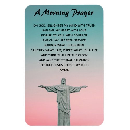 A Morning Prayer Magnet