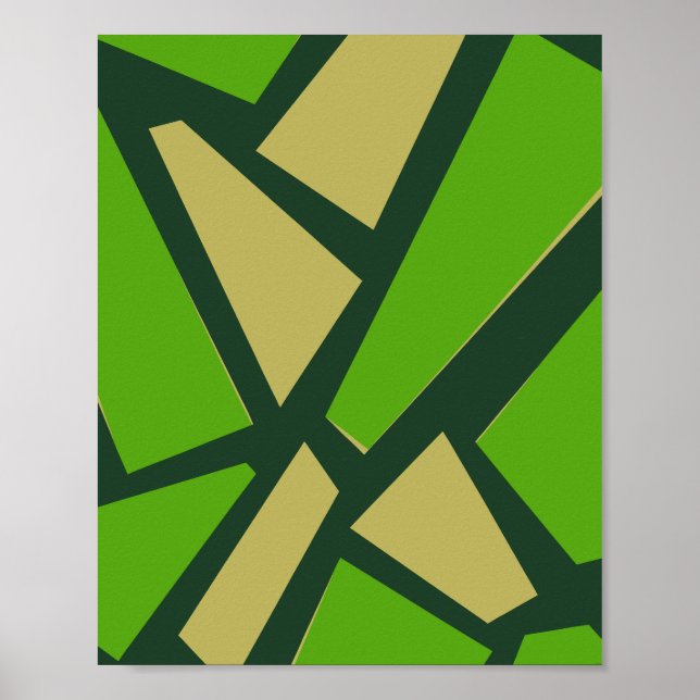 A Mosaic of Structured Chaos Poster (Front)