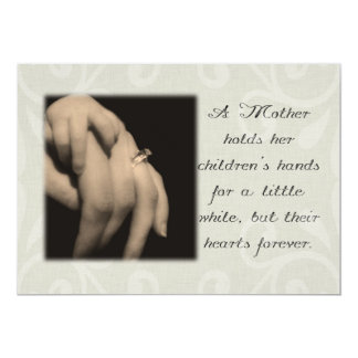 Holding Hands Mother Child Mothers Day Cards | Zazzle