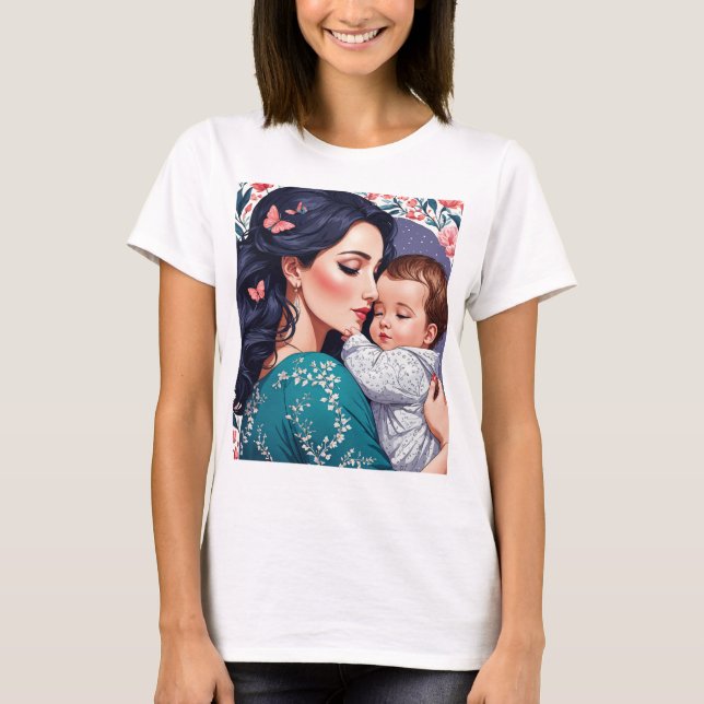 A mother love knows no bounds T-Shirt (Front)