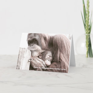 A mother’s arms Mother’s Day card