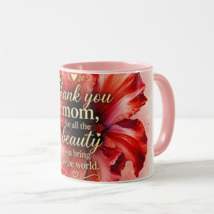 A Mother’s Love Floral Mother’s Day Mug