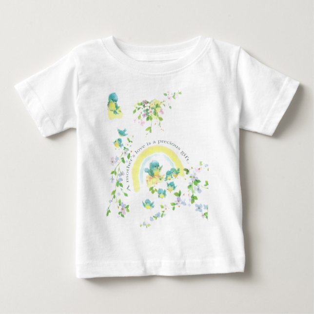 A Mother’s Love Is A Precious Gift Baby T-Shirt (Front)