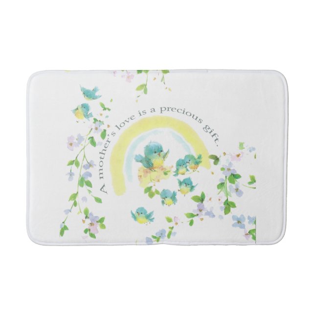 A Mother’s Love Is A Precious Gift Bath Mat (Front)