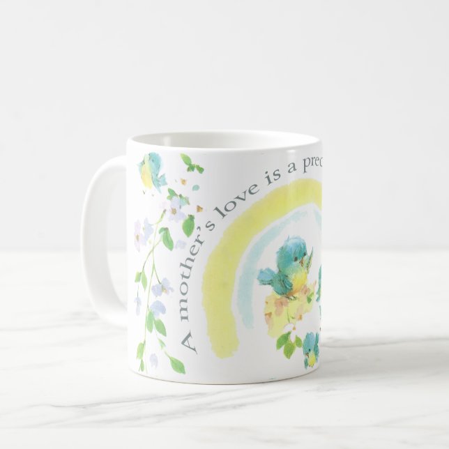 A Mother’s Love Is A Precious Gift Coffee Mug (Front Left)