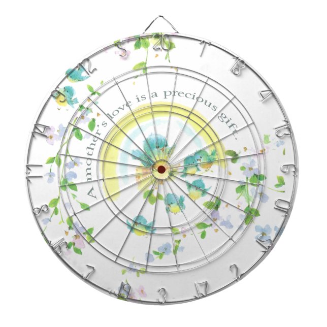 A Mother’s Love Is A Precious Gift Dart Board (Front)