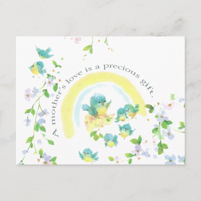 A Mother’s Love Is A Precious Gift Postcard (Front)