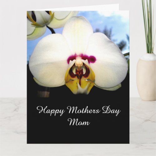 A MOTHERS DAY MESSAGE TO MOM card