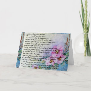 A Mother's Day Poem Card