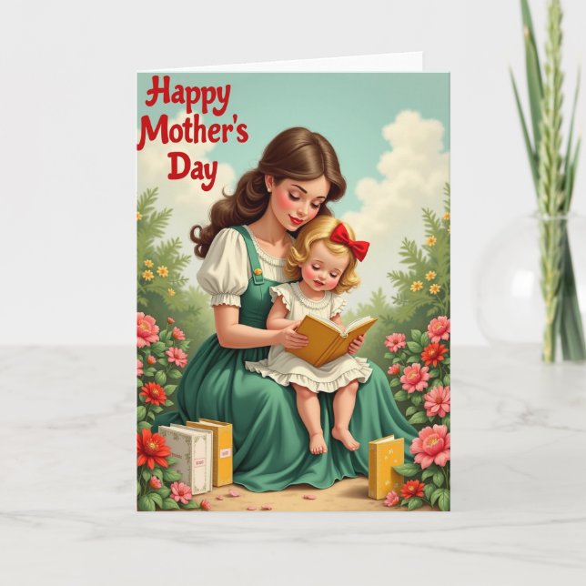 A Mothers Day Storybook Card (Front)