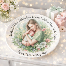 A Mother's Eternal Embrace Trinket Tray