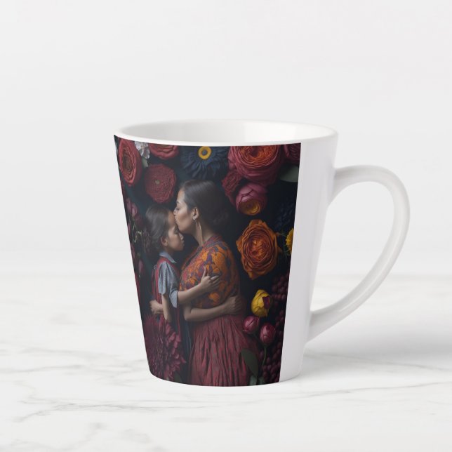 A Mother's Legacy - Like Mother Like Daughter Latte Mug (Right)