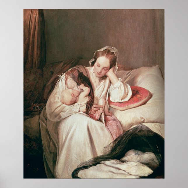 A Mother's Love, 1839 Poster (Front)
