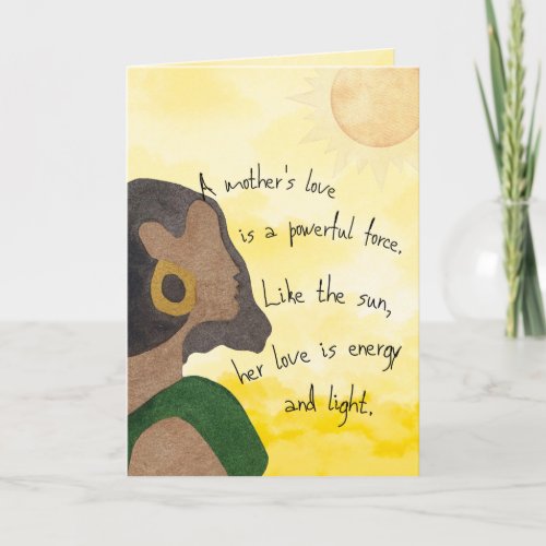 A Mothers Love Greeting Card