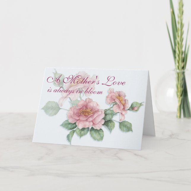 A Mother's Love - Greeting Card (Front)