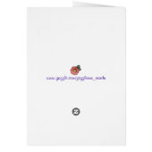 A Mother's Love - Greeting Card (Back)