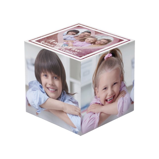 A Mother's Love... Heart Frame (Five Photos) (Front Angled)