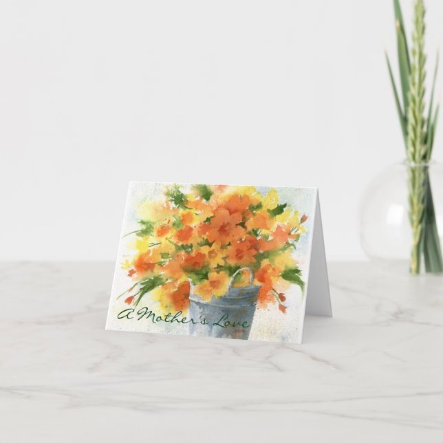 A Mother's Love - Mother's Day Card (Front)