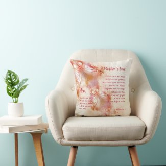 A Mother's Love Poem Verse Personalized Butterfly 