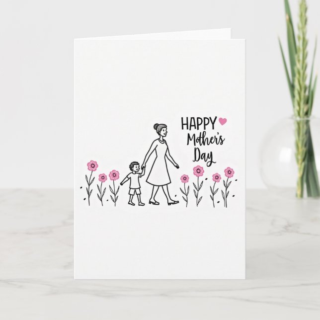 A Mothers Loving Walk Gift Card (Front)