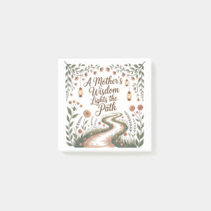 A Mother's Wisdom Lights The Path Post-it Notes